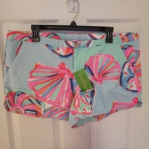 Lilly Pulitzer Adie Shorts Minty Fresh On The RocksNWT14 MSRP$68! WOW 10 Bucks!?